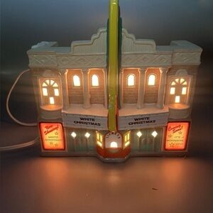 Dept 56 Original Snow Village The Paramount Theater #5142-0 EUC Christmas Decor